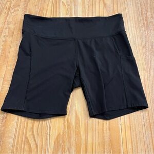 Women's Black Athletic Shorts